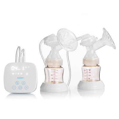 NEW Safe and Environmentally Friendly Easy to Clean 9 - speed Massage 3D Sucking Comfortable  Double Breast Pump for Baby