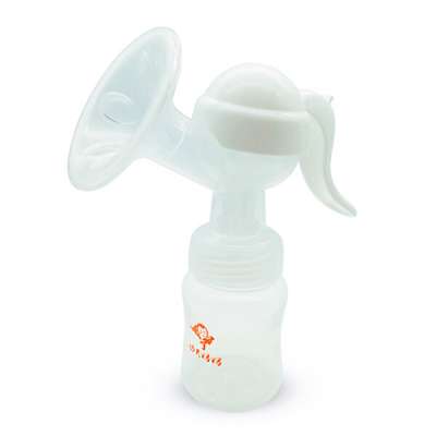 BPA free Portable Small Super Quiet Design Food Grade Milk Nipple  Manual Breast Pump