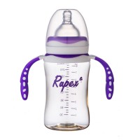 Wholesale Silicone Craft Mini Bottle With Pacifier For Newborn Baby